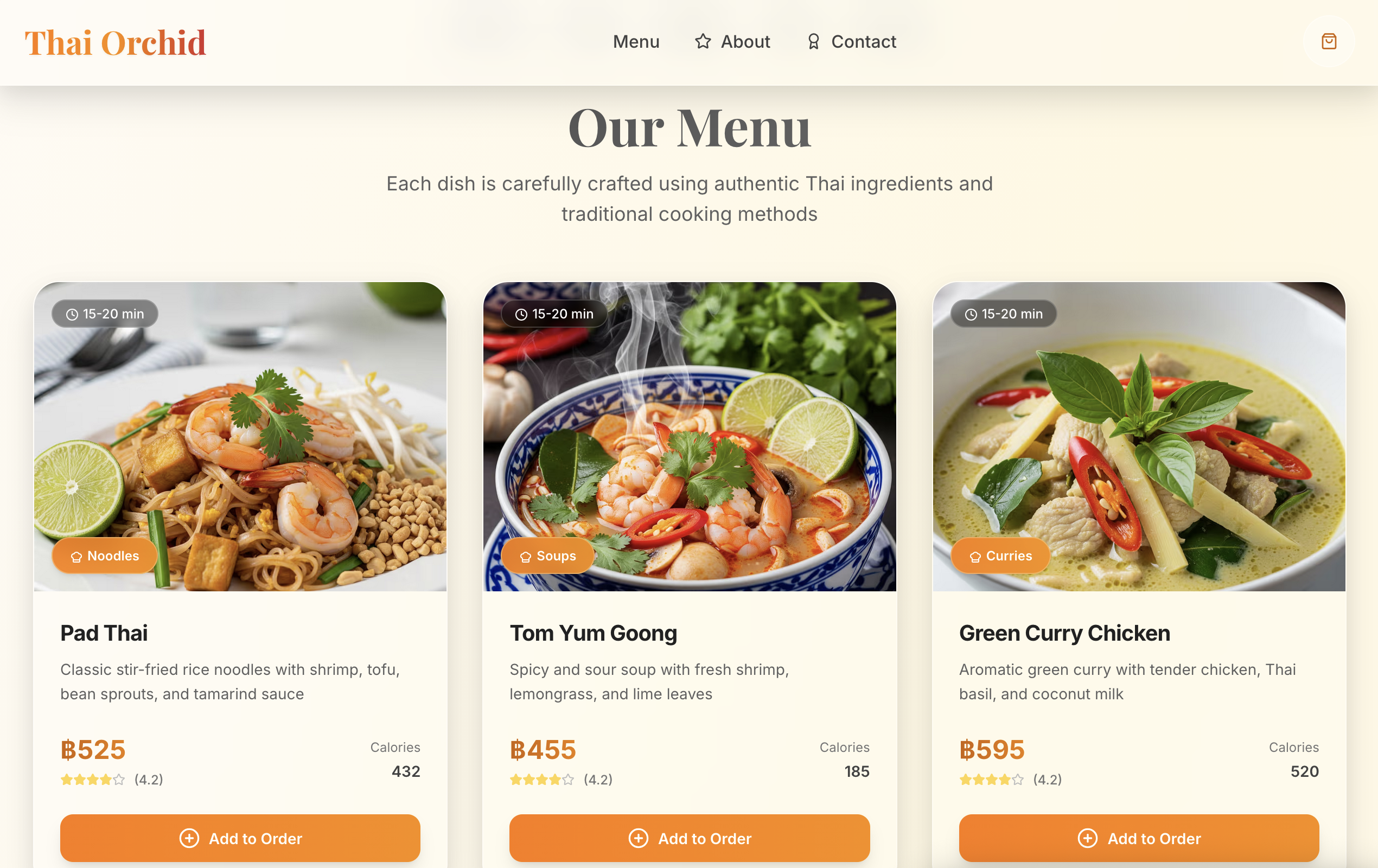 Thai Orchid - Authentic Thai Cuisine